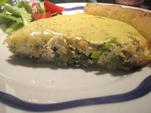 tarte poireaux ricotta