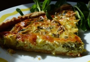quiche aux poireaux