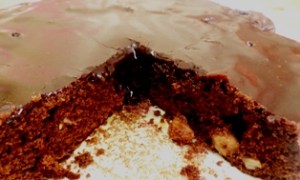 brownie noisette et glaçage