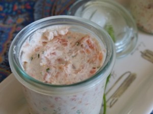 rillette truite fumée