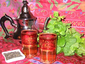 thé à la menthe