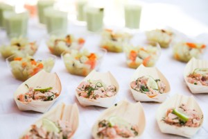 buffet tartare saumon